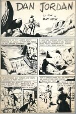IVO PAVONE Original Art  1950 fumetto western completo 24 tavole forse inedito