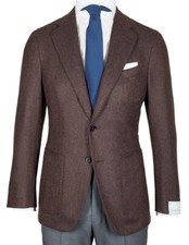 Giacca Caruso marrone scuro