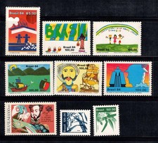 Brasile 1984 Mi. 2062-2070