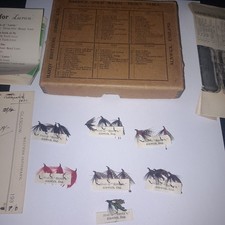 19 mosche trota Hardy vintage