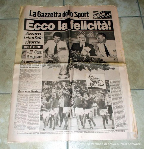 Gazzetta dello sport luglio - sport, 13