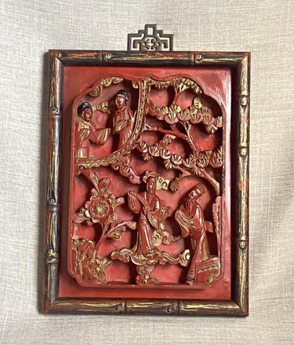 Antico pannello legno