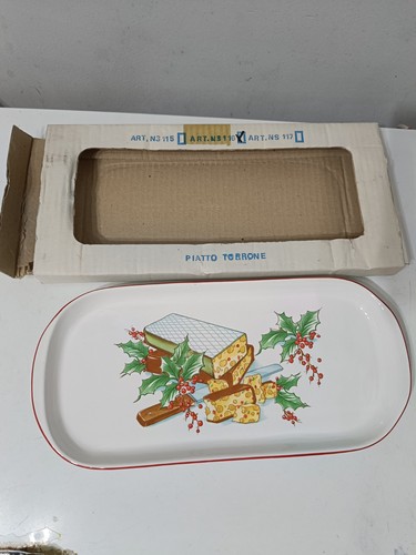 Piatto natale ceramica - di,