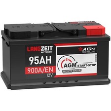 Batteria AGM LUNGA DURATA 95Ah 12V Start Stop Batteria Auto VRLA invece di 100Ah