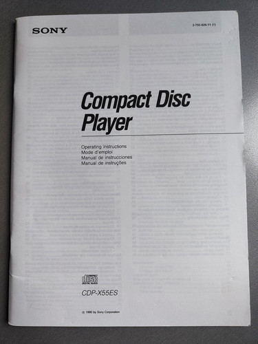 Sony cdp x555es lettore - sony, cdp-x555es