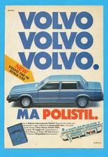 TOP984-PUBBLICITA'/ADVERTISING-1984-POLISTIL-VOLVO 760 TD