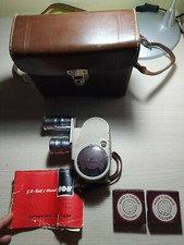 Cinepresa Bell & Howell 605 con doppio obiettivo (anno 1939)