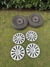 Cerchi In Ferro Golf 7 + Copri cerchi + Pneumatici