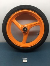 HONDA CBR 600 RR REPSOL 2000 Cerchio ruota Anteriore Danno Come Foto