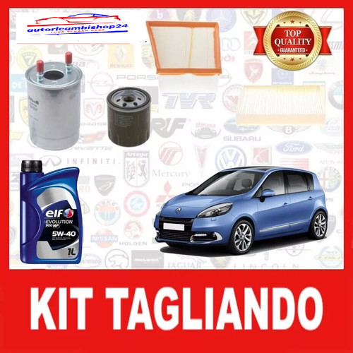 Kit tagliando filtri 5lt - 4,