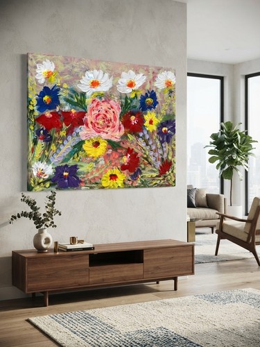 Quadro moderno dipinto - moderno,