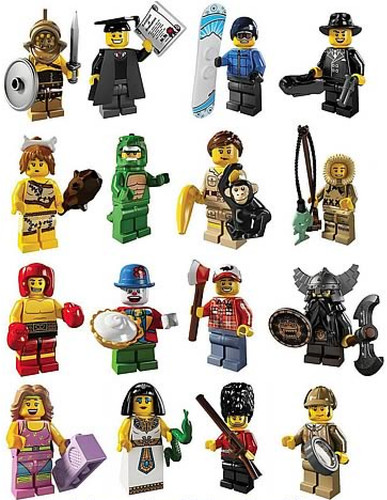 Lego serie minifigures - minifigures, da