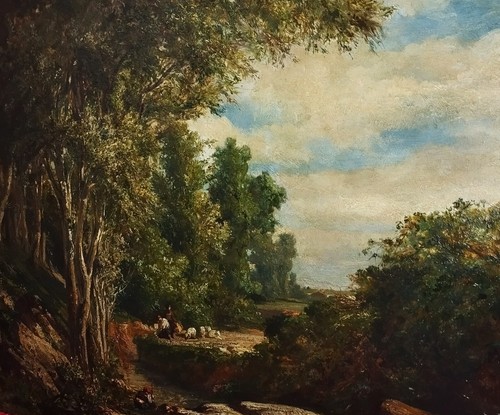 Forêt olot huile sur - forÊt,