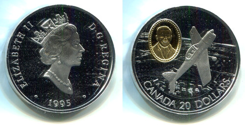 Dollari canada 1995 proof - canada,