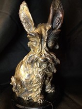 Grande scultura Fox Terrier