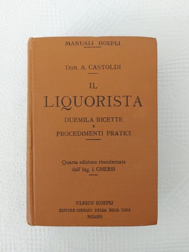 Antico libro manuale il - manuale, "il