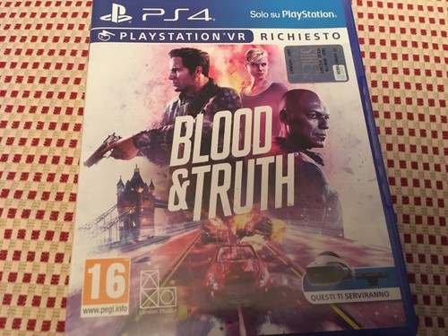 Videogioco ps4 blood truth - videogioco, e