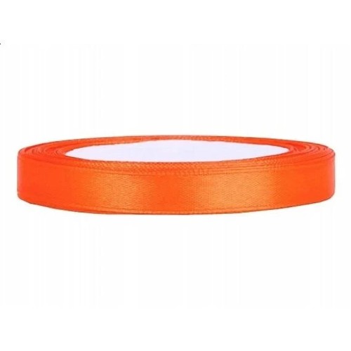 Ruban satin double face orange - satin,