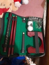 Set putter golf portatile da viaggio, ufficio indoor mai usato