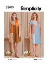 SIMPLICITY 9615 MISSES ABITI