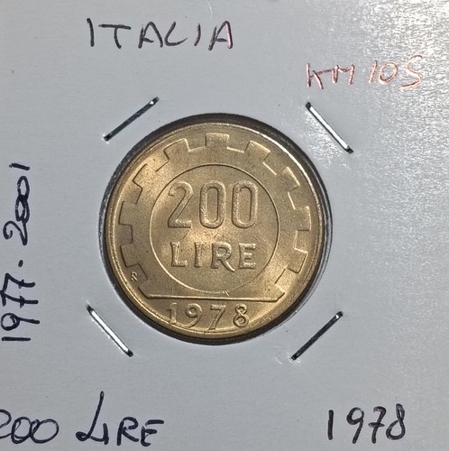 Italia 200 lire - , km