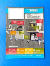 CATALOGO FERVI PRO SMART EQUIPMENT MACCHINE UTENSILI ACCESSORI DEPLIANT