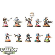 Genestealer Cults - 10 ibridi neofiti - dipinti