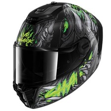 CASCO MOTO INTEGRALE SHARK SPARTAN RS SHAYTAN KGA NERO VERDE