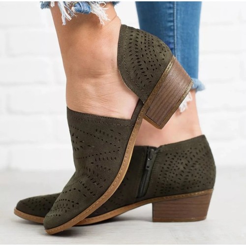 Stivaletti donna chic scavati