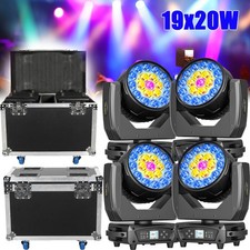Luce di scena testa mobile 380W LED RGBW fascio di lavaggio zoom DMX DJ effetto discoteca festa