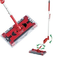 SCOPA RUOTANTE ROTANTE ELETTRICA ASPIRAPOLVERE RICARICABILE SWEEPER WIRELESS *CS