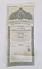 DEBITO PUBBLICO del Regno