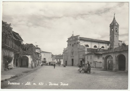 Paesana cuneo piazza piave - paesana,