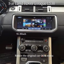 10.25" CarPlay per Land Rover