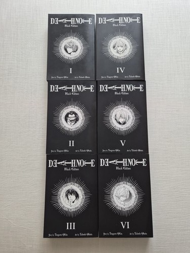 Death note black edition manga - death,