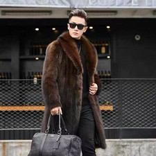 Cappotto pelliccia visone uomo