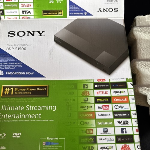 Sony bdp s1500 streaming - sony,