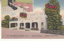 Limon, COLORADO - Accogliente caffè e bar sulle autostrade degli Stati Uniti 40-24-287 e 71
