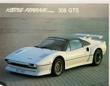 Modellino Ferrari 308 GTS