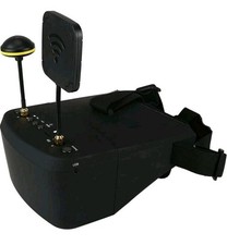 EV800D Occhiali FPV con DVR 5.8G 40CH 5 Pollici 800x480 Costruzione in Scatola Aperta Nera