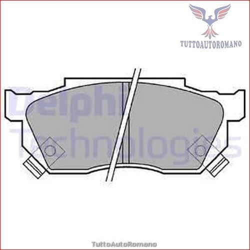 Lp445 kit pastiglie - kit, pattini