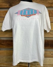 T-shirt bianca grande vintage