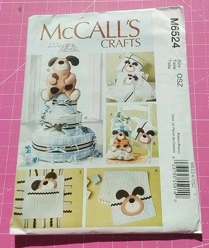 Mccalls 6524 pannolino - mccalls, torta