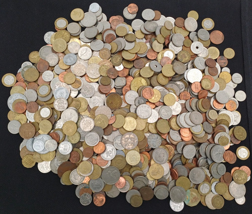 Monete mondiali lotto - monete, 5,05
