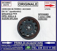 CERCHIO RUOTA IN FERRO ACCIAIO