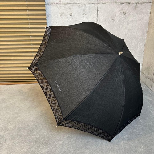 Ombrello burberry tutto nero - ombrello,