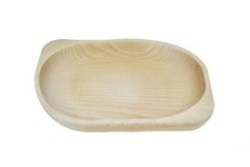 Piatto decorativo in legno per