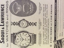 m3b ephemera 1959 advert saqui