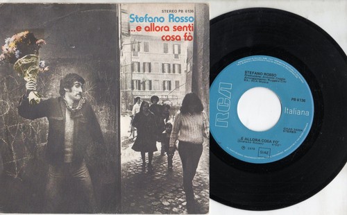Stefano rosso disco giri - stefano,