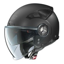 CASCO NOLAN JET VISIERA LUNGA N33 EVO CLASSIC 4 DOPPIA VISIERA COLORE NERO OPACO